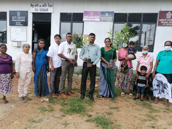 National Plantation Day Environment Program 2022.09.17 - 23 Rukropana Week / Homagama